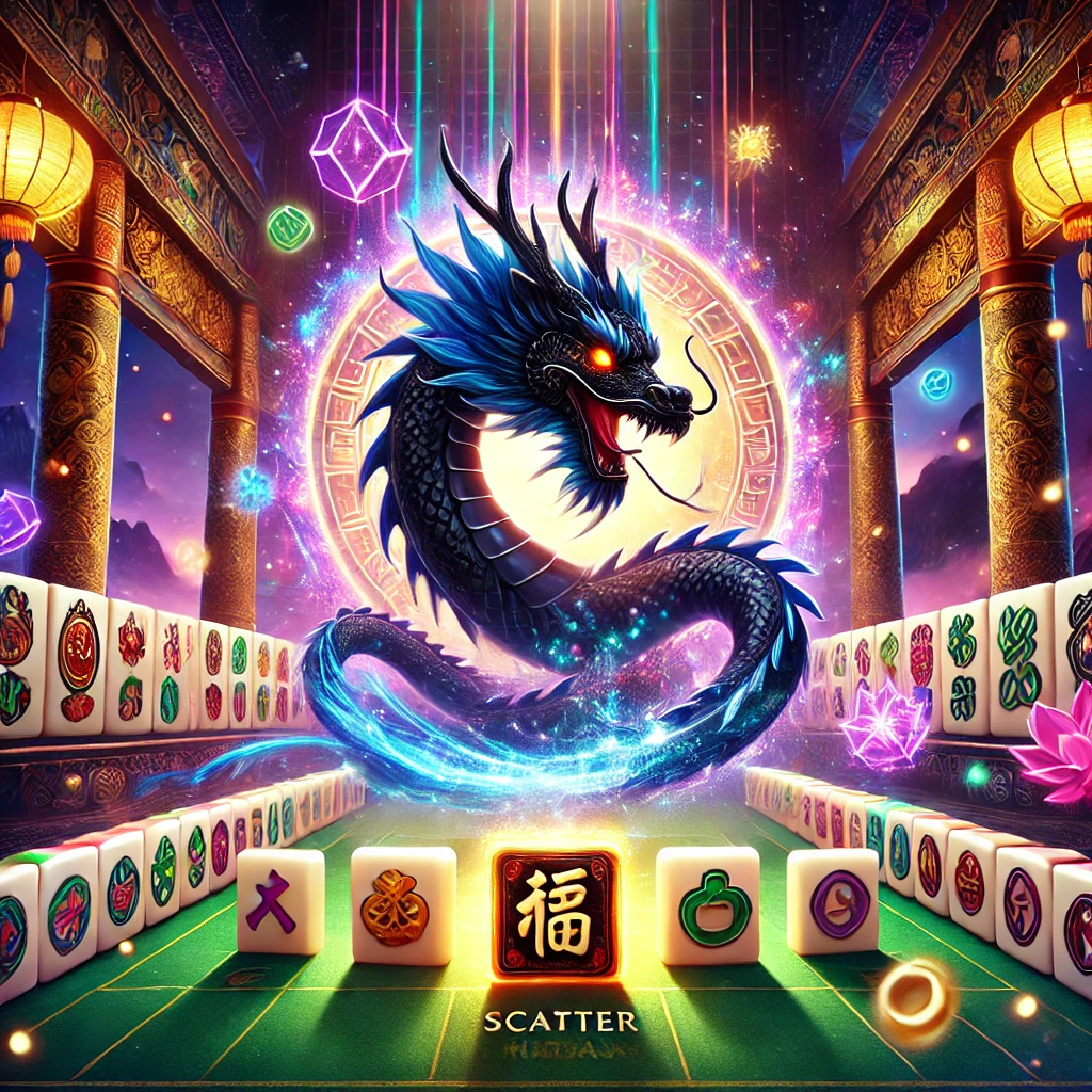 Scatter Naga Hitam dalam Mahjong Wins3 Pragmatic Play: Keberuntungan dan Kesenangan